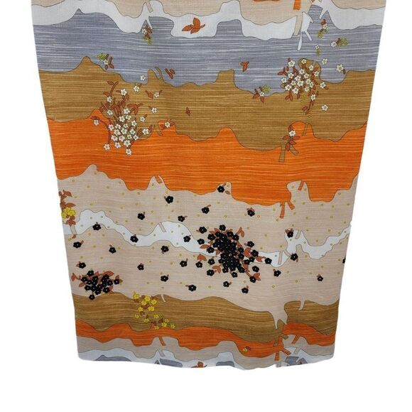 Vtg 70's Womens Skirt Handmade Drawstring Convertible Halter Strapless Dress M - Picture 11 of 13